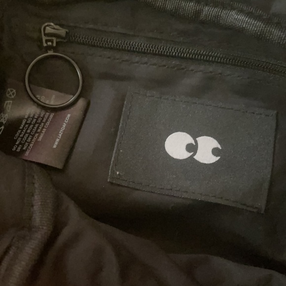 Lazy Oaf Leopard Fleece Bum Bag - Picture 3 of 3